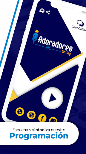 Android application Adoradores del Rey screenshort
