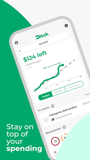 Ditch: Pay Debt As You Spend Screen 2