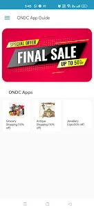 ONDC App Guide