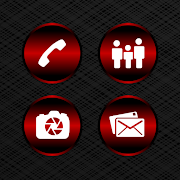 Delight Red Icons  Icon