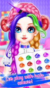 Little Princess Bella Girl Braid Hair Beauty Salon Mod Apk app for Android 1