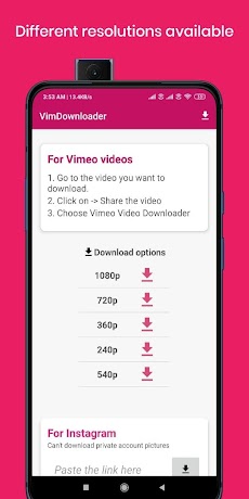 VimmVideo - Video downloder foのおすすめ画像2