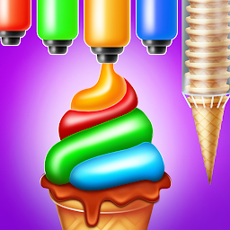 图标图片“冰淇淋甜筒烘焙游戏”