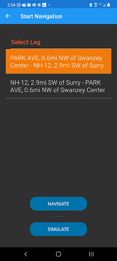 ProMiles Permit Route Guidance Screen 2