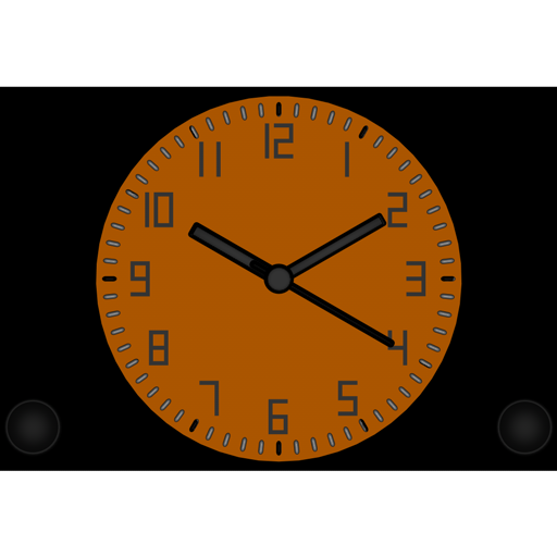 Analog alarm clock hpm logo