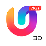 Cover Image of Unduh U Launcher 3D: tema 3d  APK