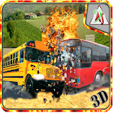 School Bus Demolition Crash icon