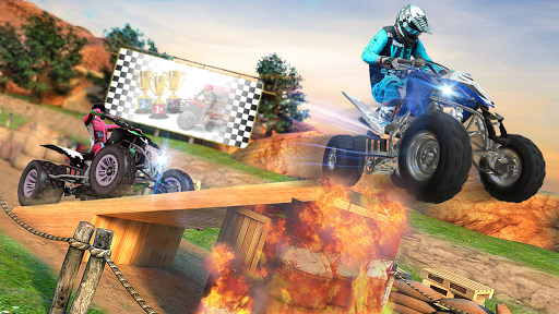 Android application ATV Quad Bike Race ATV Offroad screenshort