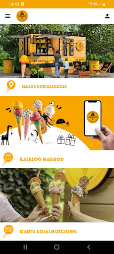 Android application SiGelato screenshort
