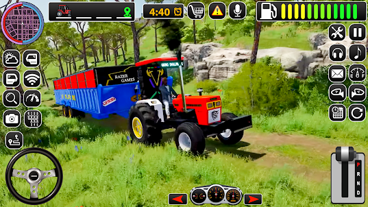 Modern Tractor Driving Game