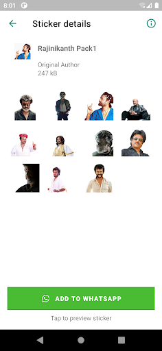 Rajinikanth Stickers Thalaiva Screen 3