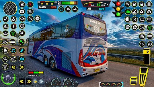 เกมขับรถบัสจำลองการขับรถบัส