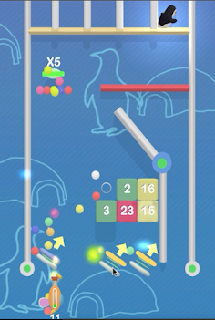 Save the Penguin:  Ball vs Blo - Screenshot 1