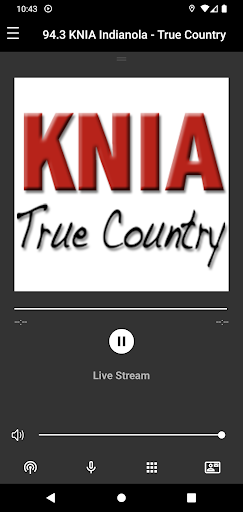 Android application KNIA 94.3 screenshort