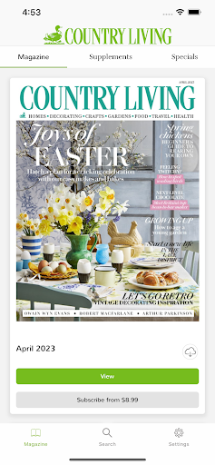 Android application Country Living UK screenshort