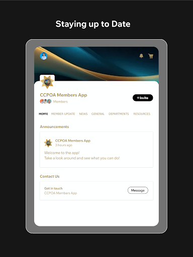 CCPOA Members App