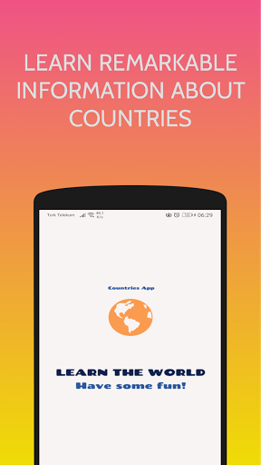 Android application All Countries and Flags screenshort