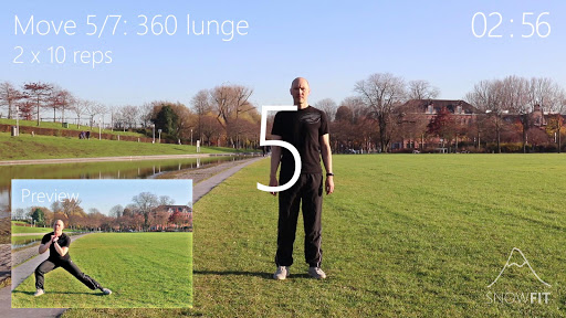 SnowFit - skiing workouts Screen 3