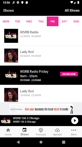 SOUL 106.3 WSRB Screen 2