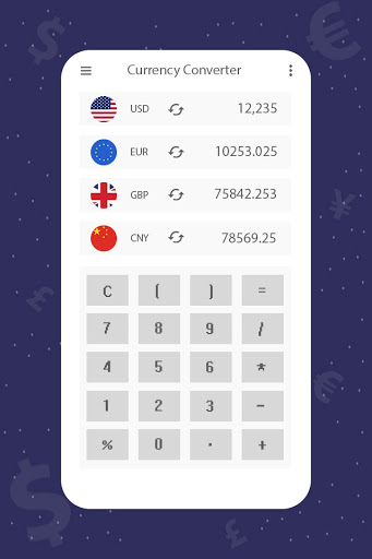 All Country Currency Convertor Screen 3