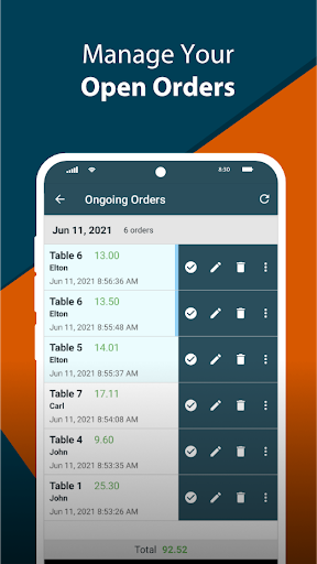 Screenshot of SpicePOS: Restaurant & Retail 