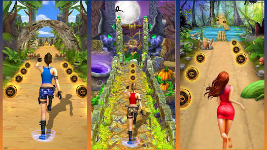 Runner Survival Lost Temple 3d apklade screenshots 1