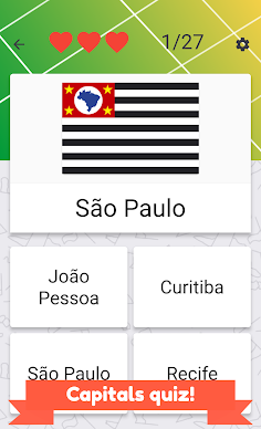 States of Brazil quiz - maps,  - Screenshot 4