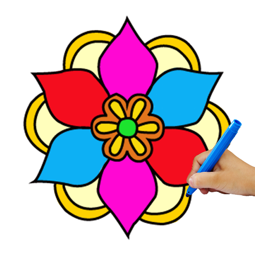 Rangoli Paint & Colors  Icon