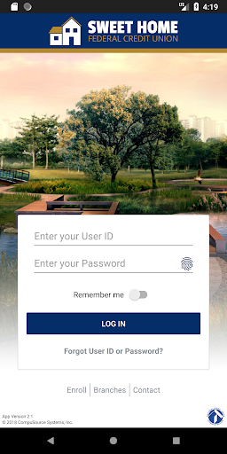 Android application Sweet Home FCU screenshort