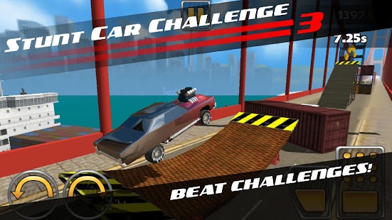 Stunt Car Challenge 3 Ekran görüntüsü