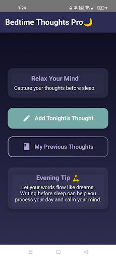 Bedtime Thoughts Pro