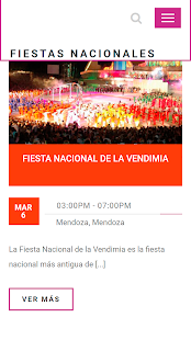 Fiestas nacionales, Provincial Screenshot