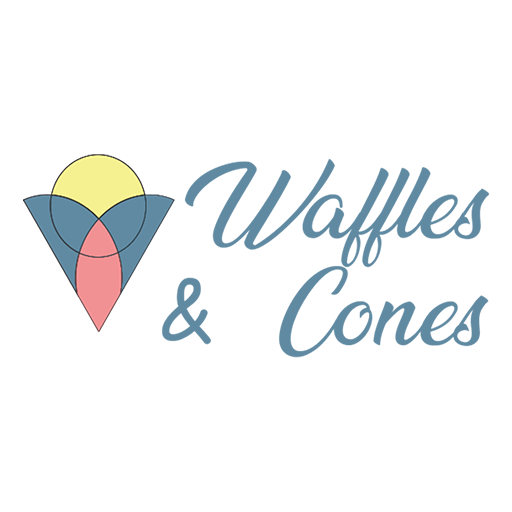 Waffles And Cones logo