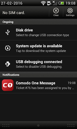 Comodo ONE Mobile Screen 3