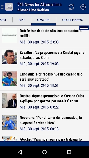 Alianza Lima Noticias 24h Screen 3