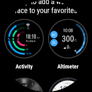 Altimeter for Wear OS watches