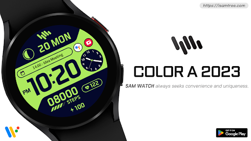 Android application SamWatch Color A 2023 screenshort
