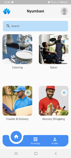 Android application Nyumbani App screenshort