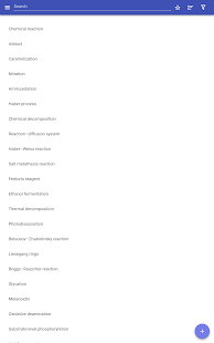 Chemical reactions Screenshot