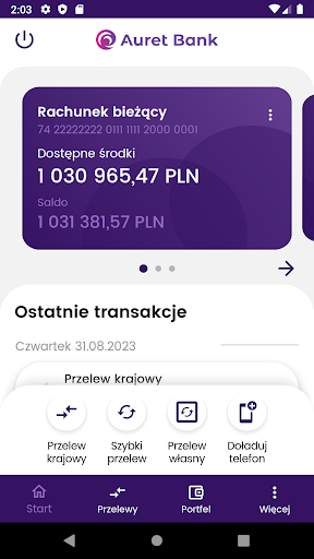 Auret mobile Screen 3