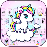 Unicorn Sky Keyboard Theme icon