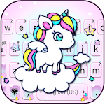Unicorn Sky Keyboard Theme Apk