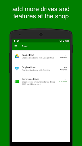 Sync - Backup and Restore Screen 3