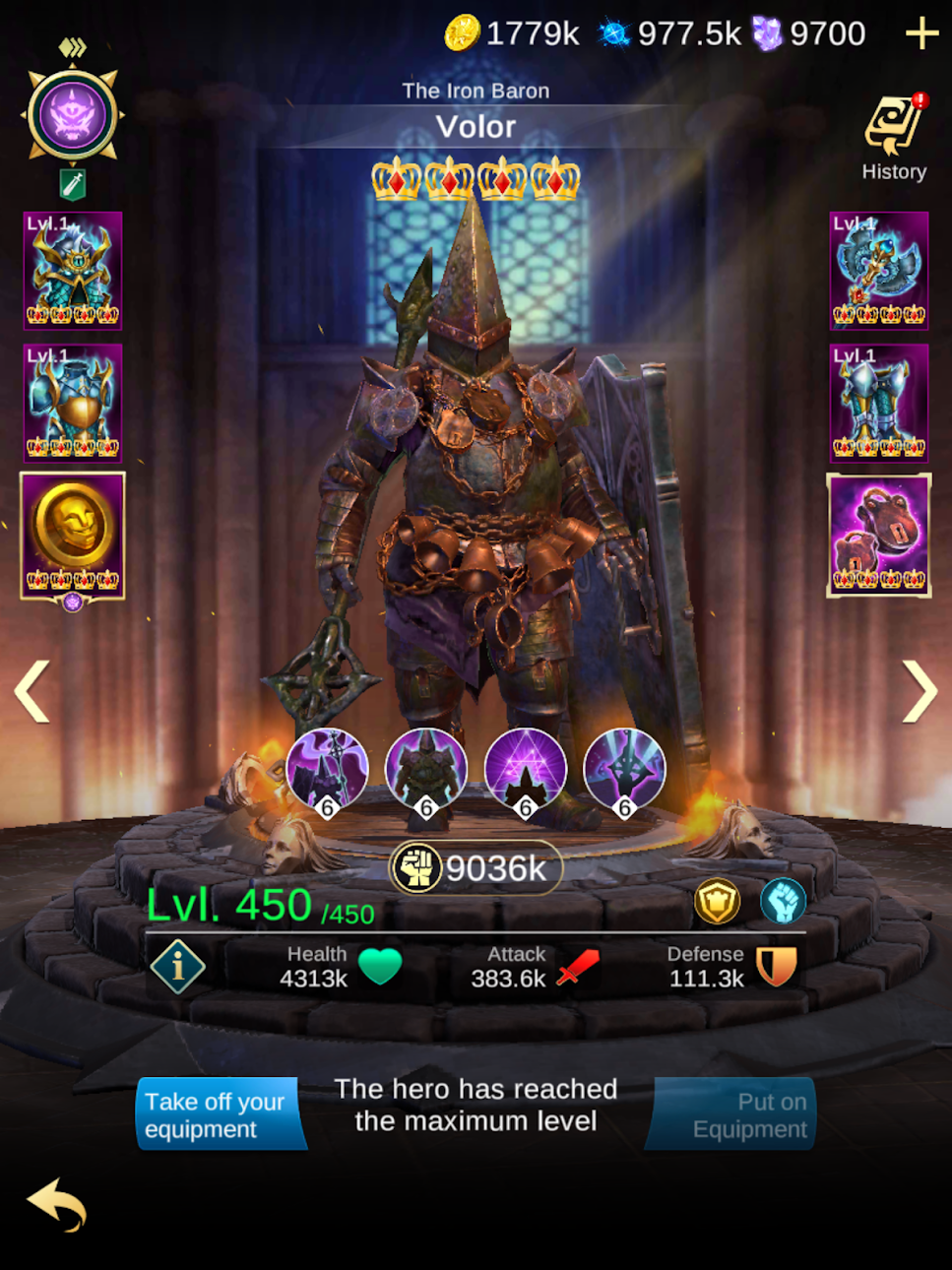 Blitz: Rise of Heroes Mod APK screenshot 7 - Android mod game interface