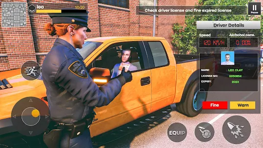 Jogos de polícia simulador de