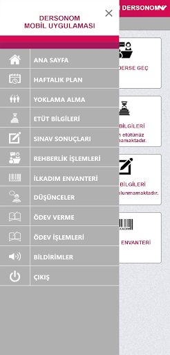 Dersonom Öğretmen Mobil Screen 3