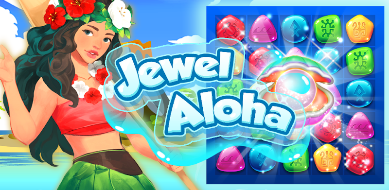 Jewel Aloha- Ocean Match 3 Puz