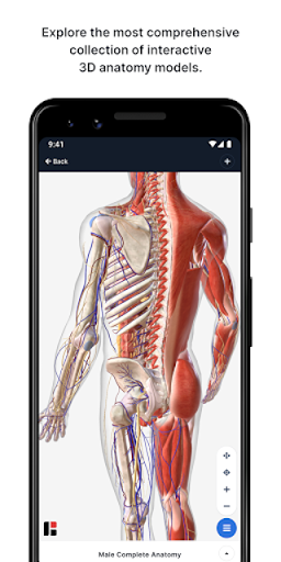 Android application BioDigital Human QA screenshort