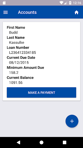 Android application Peoples Credit screenshort