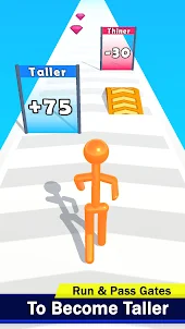 Stick Man Run!Tall Runner 3D